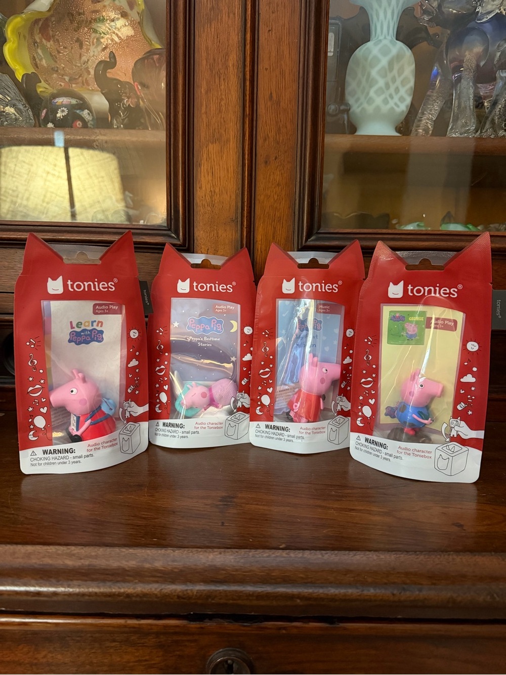 Tonies Peppa Pig Tonie Figures - Lot of 4